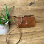 Load image into Gallery viewer, Leather Cross Body Bag- Whisky
