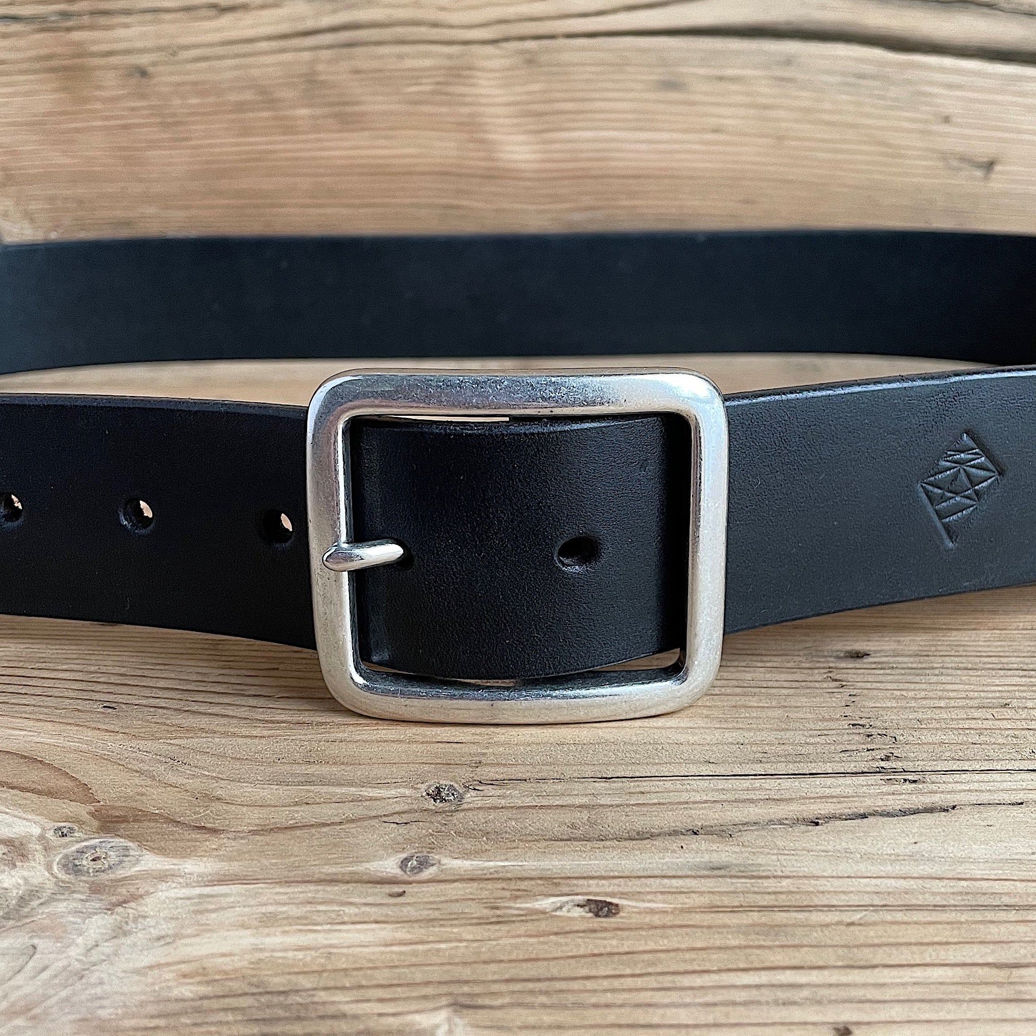 Leather Belt- Black